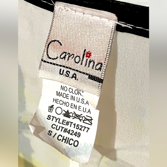 Women’s shirt. Size small. Sheer. Feather accent. Short sleeved. - Picture 3 of 6